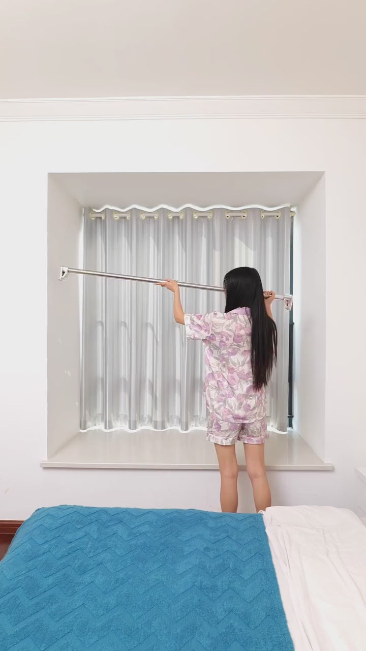 عمود ستارة قابل للتمديد بدون حفر